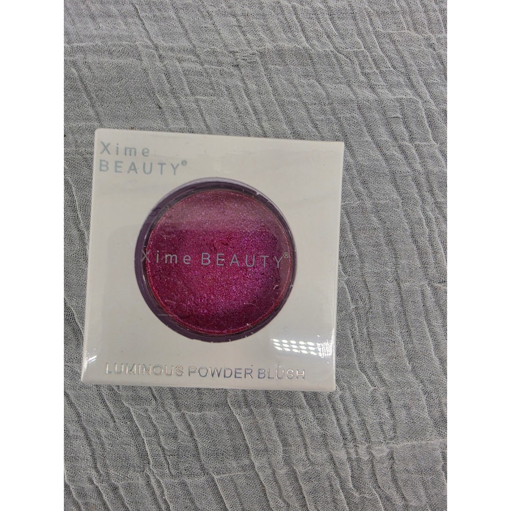 Xime Beauty Luminous Powder Blush Peachin Shimmer Pink Peach Makeup NEW